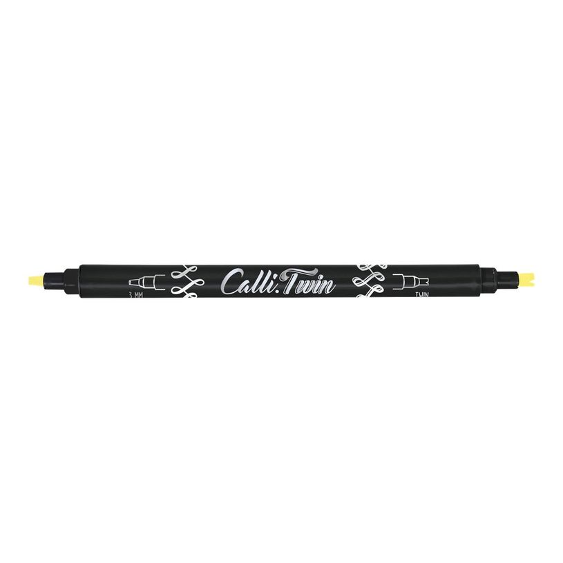 4014421186119-Online Calli Twin - Stylo pinceau à double embout - feutre de calligraphie - vanille-P_405118743_1-0