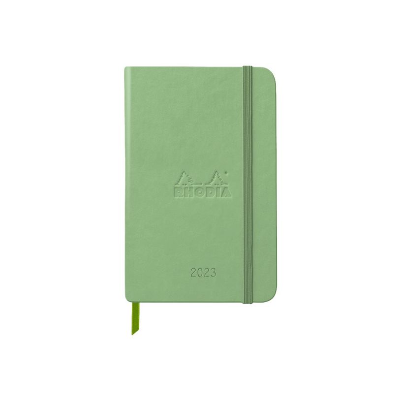 3037921941034-Agenda Rhodiatime - 1 semaine sur 2 pages à l'horizontale - 10 x 15 cm - sauge - Rhodia-P_405118869_5-0