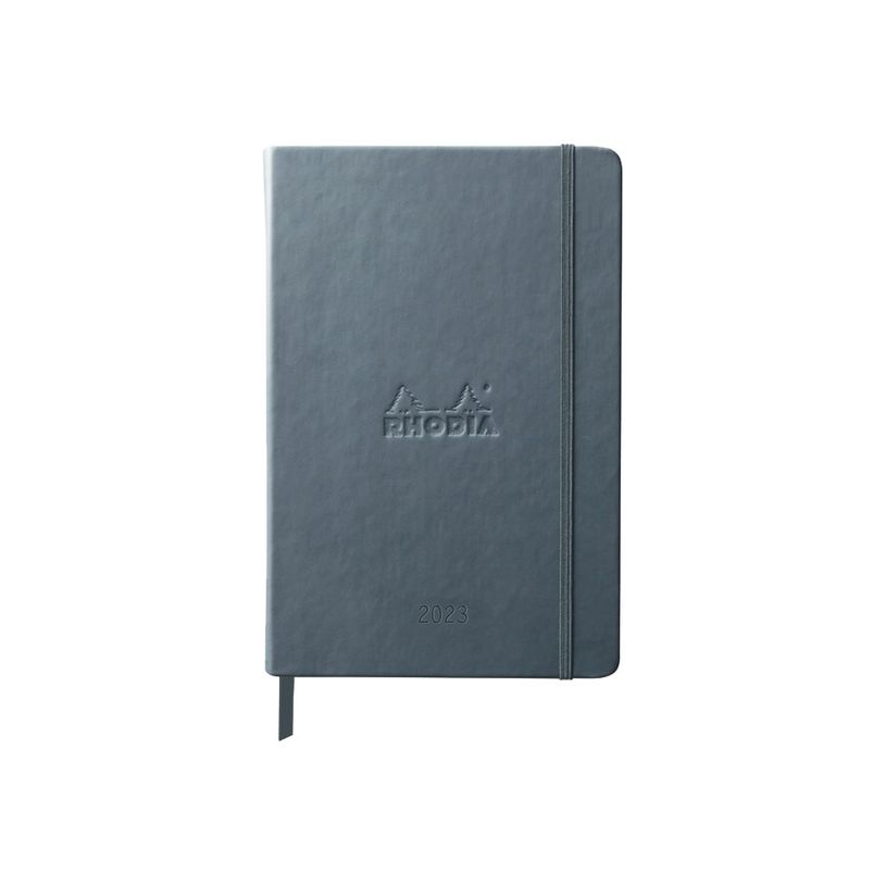 3037921941270-Agenda Rhodiatime - 1 semaine sur 2 pages à la verticale - 14,8 x 21 cm - noir - Rhodia-P_405118880_1-0