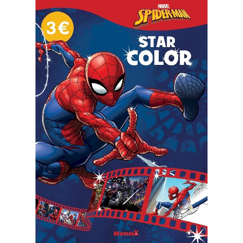 9782508052538-Marvel - Star Color : Spider-Man (fond bleu)-P_405119369_1-0
