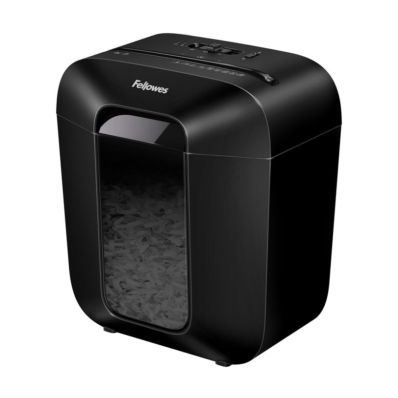 0043859769018-Fellowes Powershred LX25 - Destructeur de documents coupe croisée - 6 feuilles - Corbeill-P_405119532_3-0