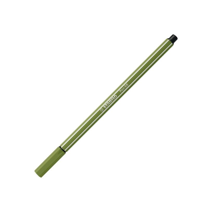 4006381574310-STABILO Pen 68 - Feutre pointe moyenne - vert mousse-P_405119599_1-0