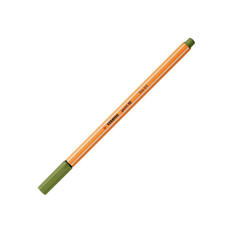 4006381574662-STABILO point 88 - Feutre fin - 0.4 mm - vert mousse-P_405119609_1-0
