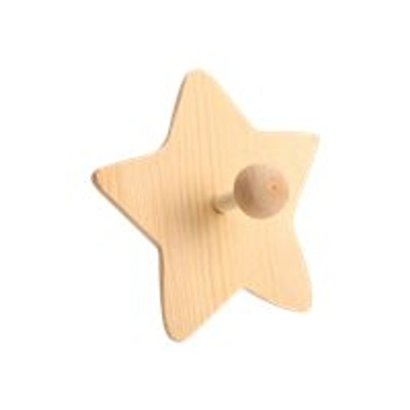 3532431009699-Graine Creative - patère en bois motif étoile - 15 x 14 x 8 cm-P_405119714_1-0