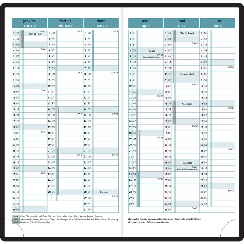 3660942078023-Agenda de poche Mini Labo - 1 semaine sur 2 pages - 9 x 17,5 cm - bleu - Exacompta-P_405120012_14-6
