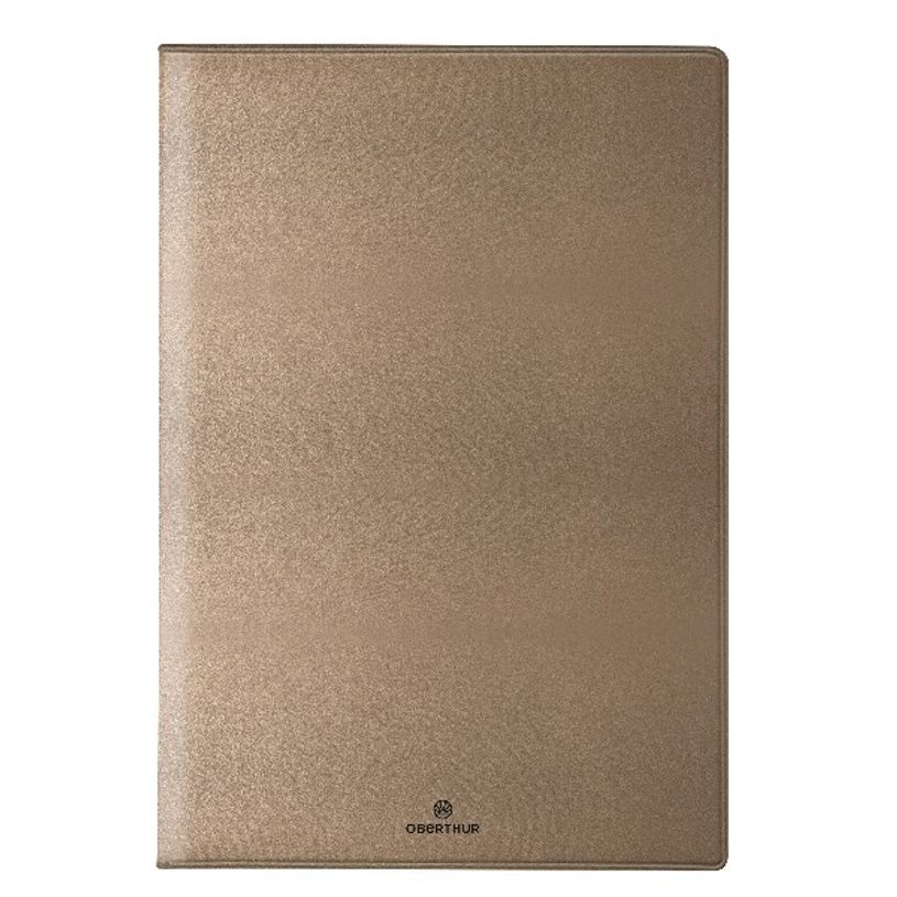 3664447133171-Agenda spiralé Perle - 1 semaine sur 2 pages - 17 x 24,5 cm - sepia - Oberthur-P_405120216_1-0