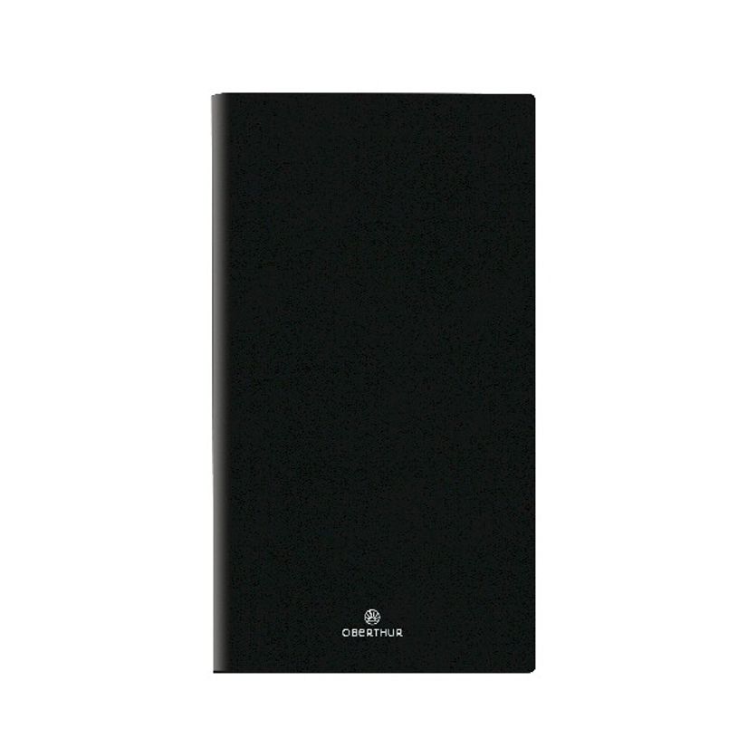 3664447133003-Agenda de poche Odessa - 1 semaine sur 2 pages - 9,5 x 17,5 cm - noir - Oberthur-P_405120352_1-0