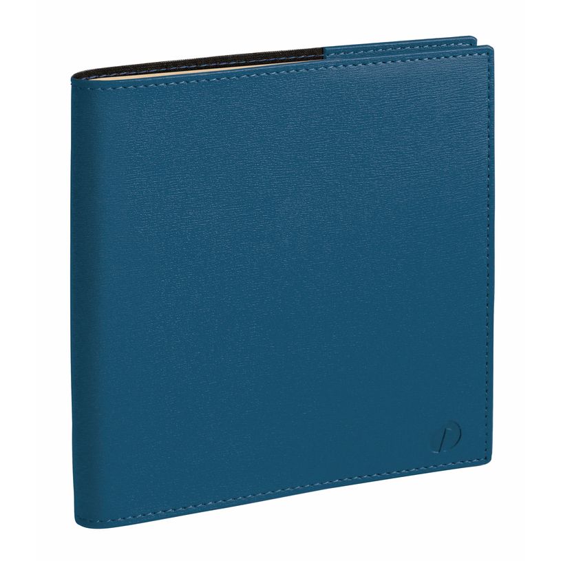 3371010488698-Agenda à spirale Soho Executif Prestige - 1 semaine sur 2 pages - 16 x 16 cm - bleu acier-P_405120852_1-0