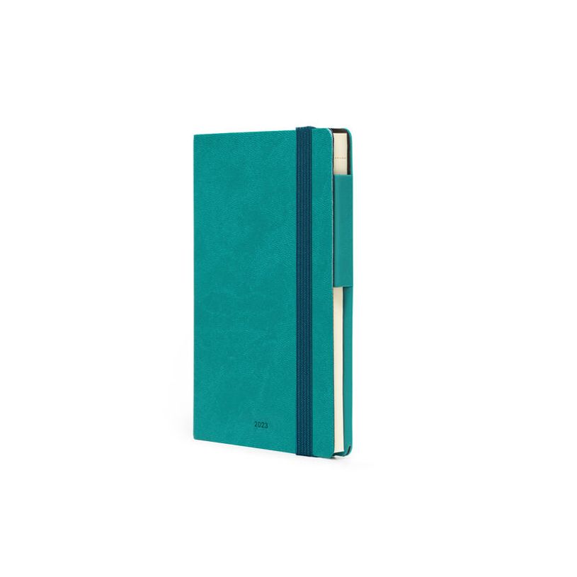 8054117625252-Agenda Colours Collection - 1 semaine par page - 9,5 x 13,5 cm - bleu pétrole - Legami-P_405120939_1-0