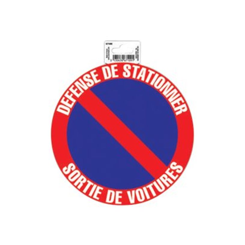 3130630671091-Exacompta - Panneau Défense de stationner/sortie de voiture - 20 cm de diamètre-P_405121365_1-0