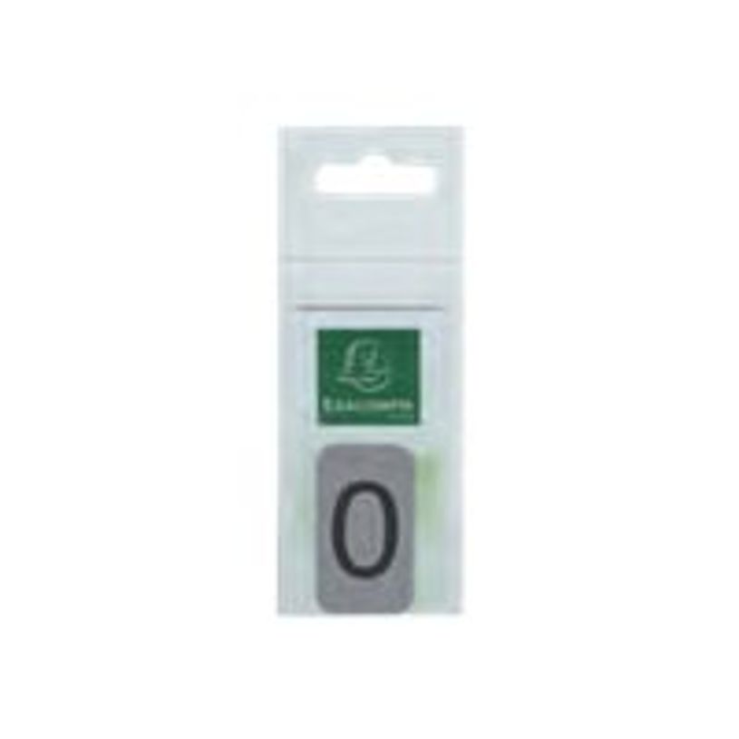 3130630671909-Exacompta - Plaque adhésive chiffre 0 - 25 x 44 mm - aluminium brossé-P_405121420_2-0