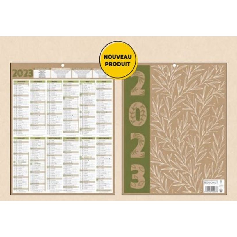 3592930020878-Bouchut Natura - Calendrier bancaire vertical 12 mois - 21 x 26,5 cm-P_405121450_2-0