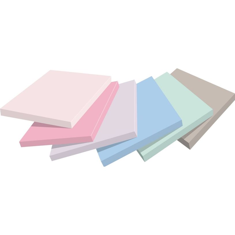 4054596925953-Post-it - 6 Blocs notes de 90 feuilles Super Sticky Post-it Soulful  - couleurs assorties -P_405121479_3-2