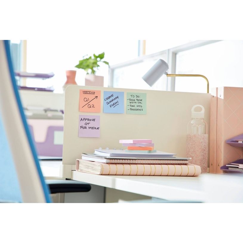 4054596925953-Post-it - 6 Blocs notes de 90 feuilles Super Sticky Post-it Soulful  - couleurs assorties -P_405121479_4-3