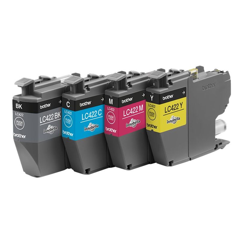 4977766816793-Brother LC422 - pack de 4 - noir, jaune, cyan, magenta - cartouche d'encre originale-P_405121528_3-3