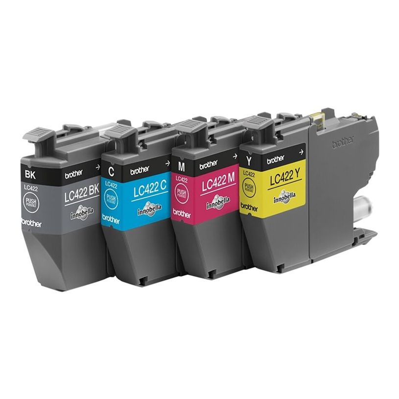 4977766816793-Brother LC422 - pack de 4 - noir, jaune, cyan, magenta - cartouche d'encre originale-P_405121528_4-2