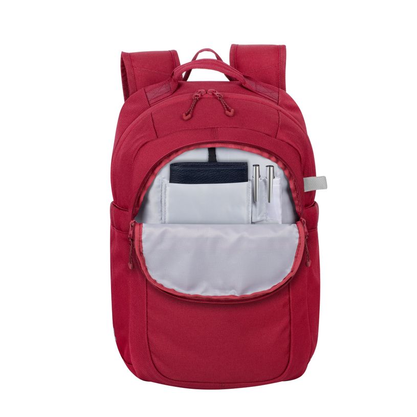 4260709010397-RIVACASE Aviva - Sac à dos pour ordinateur portable 14" - rouge-P_405121568_11-10