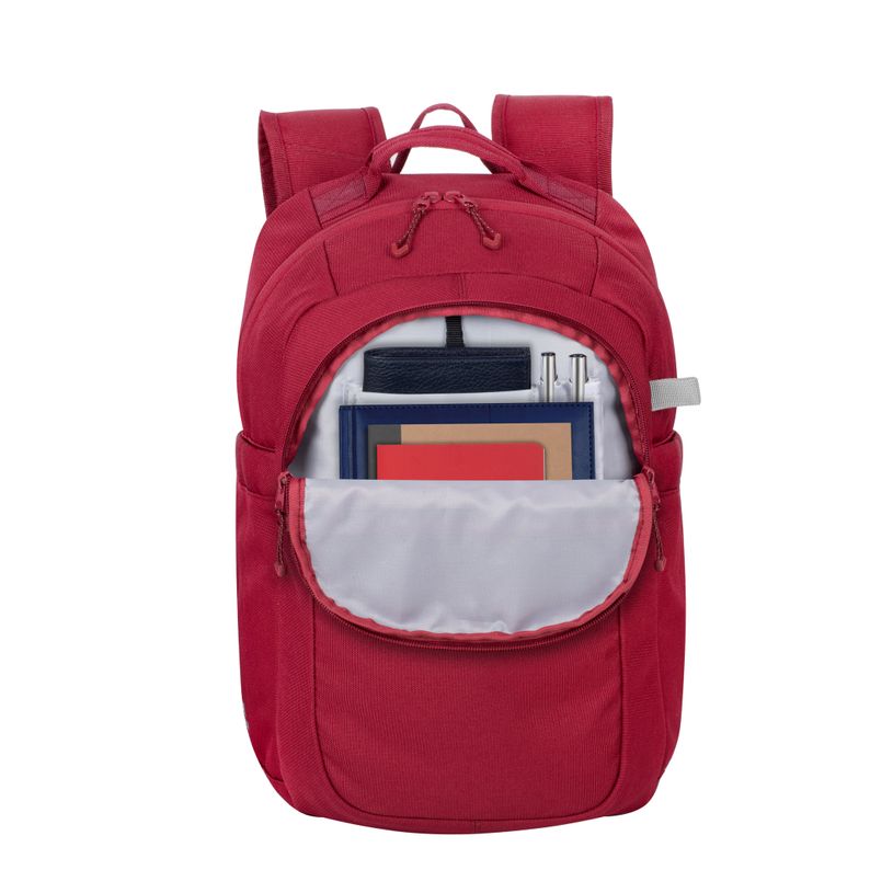 4260709010397-RIVACASE Aviva - Sac à dos pour ordinateur portable 14" - rouge-P_405121568_12-11