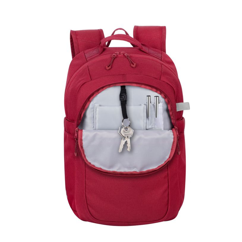 4260709010397-RIVACASE Aviva - Sac à dos pour ordinateur portable 14" - rouge-P_405121568_9-8
