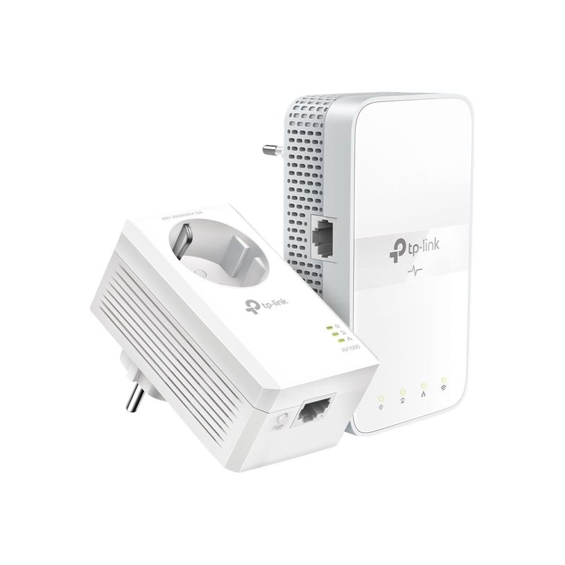 6935364010805-TP-Link TL-WPA7617 KIT - Kit 2x CPL AV1000 Gigabit WiFi AC avec prise gigogne-P_405121891_1-0