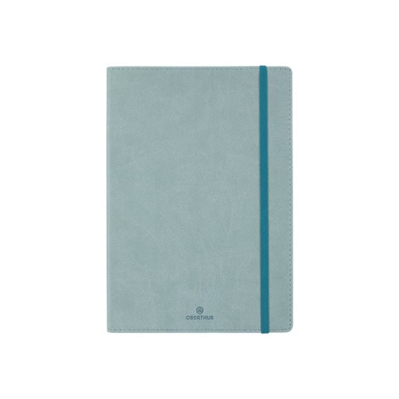 3664447127064-Oberthur Carmen - Carnet de notes souple - A5 - uni - 200 pages - vert de gris-P_405122464_1-0