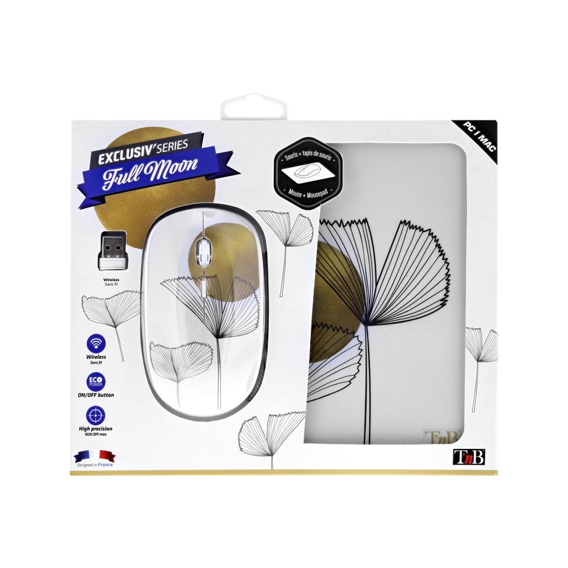 3303170104460-T'nB EXCLUSIV' - souris sans fil + tapis - FULL MOON-P_405123005_1-1