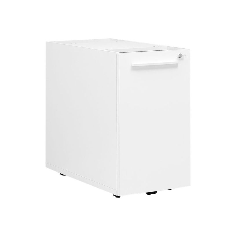 3483600671851-Caisson bout de bureau à sortie totale Yes! - L42XH71xP80 cm - blanc-P_405124487_1-0