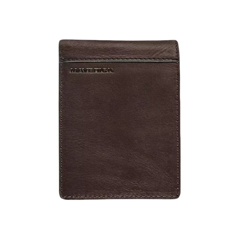 5413082195017-Maverick brown - portefeuille RFID avec poche de monnaie - vertical - marron-P_405125068_1-0
