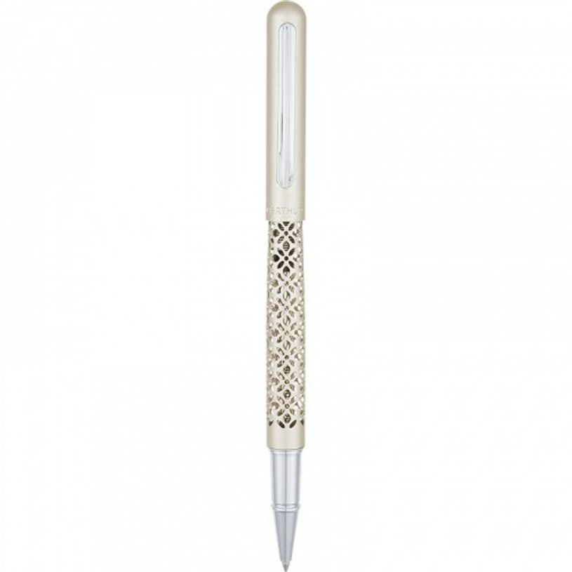 3664447135700-Oberthur Jaipur - Stylo à bille - motifs géométriques - or-P_405125496_1-0