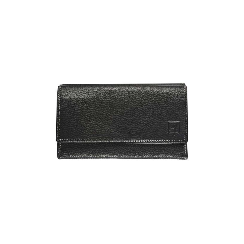 5413082210086-Porte-monnaie double fermeture éclair Dakota - noir - label M-P_405127119_1-0