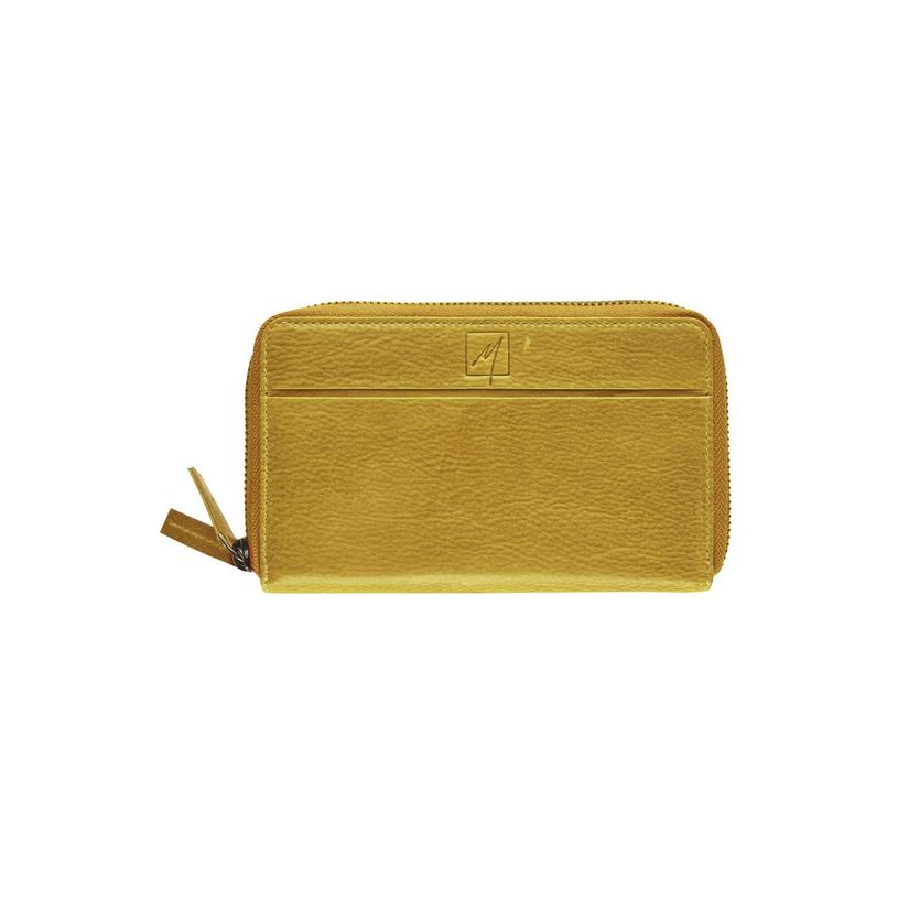 5413082210208-Porte-monnaie double fermeture éclair Savannah - ocre - label M-P_405127147_1-0