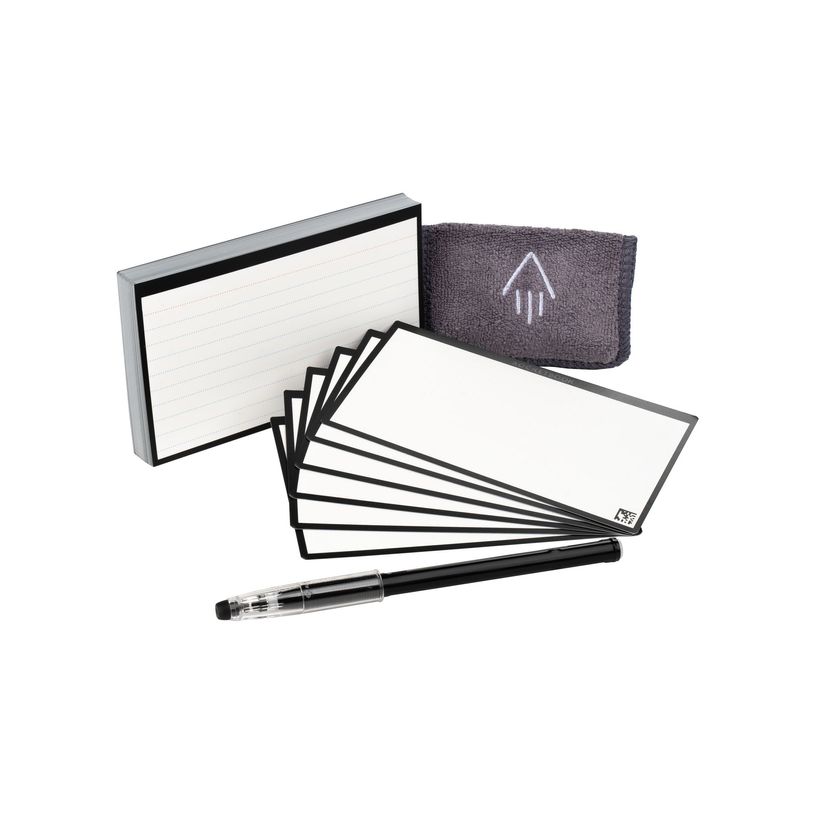 0850015045868-Rocketbook Cloud cards - 40 Fiches connectées et réutilisables - 7,5 x 12,5 cm - contour-P_405127359_1-0