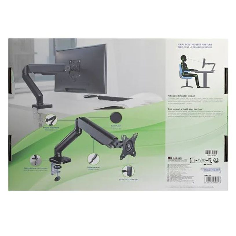 3303170105276-T'nB - kit de montage - Bras porte-écran simple - noir-P_405128366_10-6