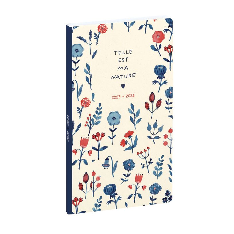 3660942080095-Agenda Green by Julie Adore - 1 semaine sur 2 pages - 16 mois  - 9 x 16 cm - bleu - Exacom-P_405128591_2-0