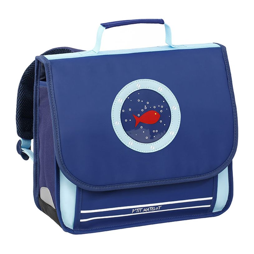 3135253272939-Cartable Ptit Matelot 35 cm - 1 compartiment - bleu - Viquel-P_405128644_1-0