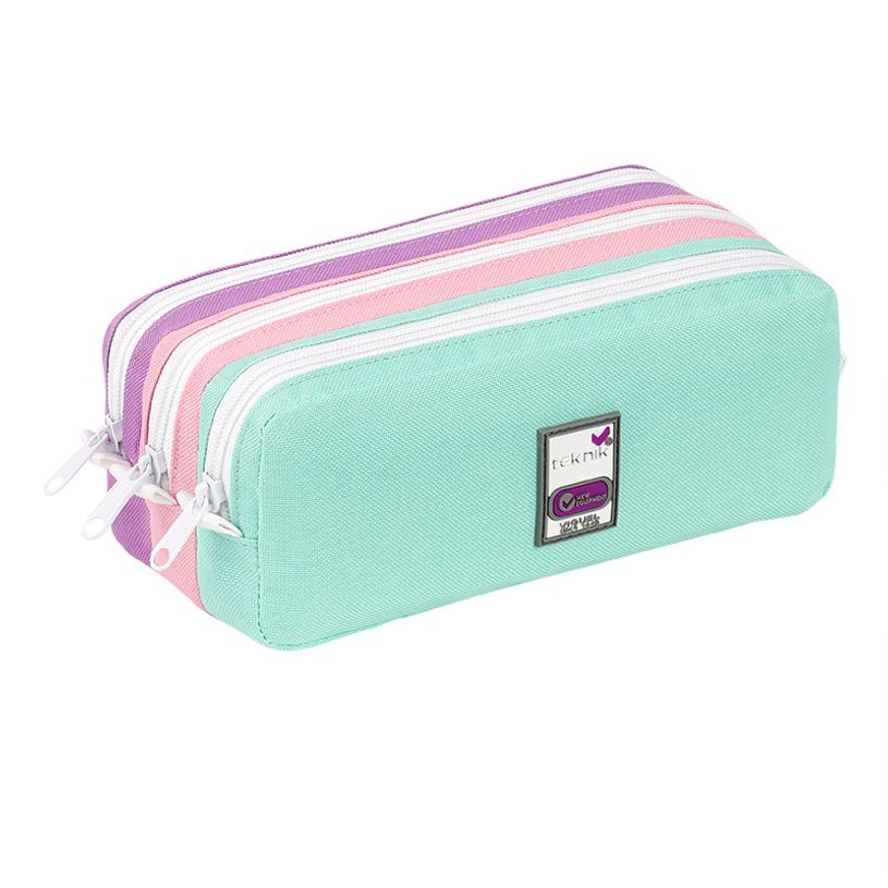 3135257873484-Trousse rectangulaire Teknik - 3 compartiments - 2 modèles disponibles - Viquel-P_405128663_5-4