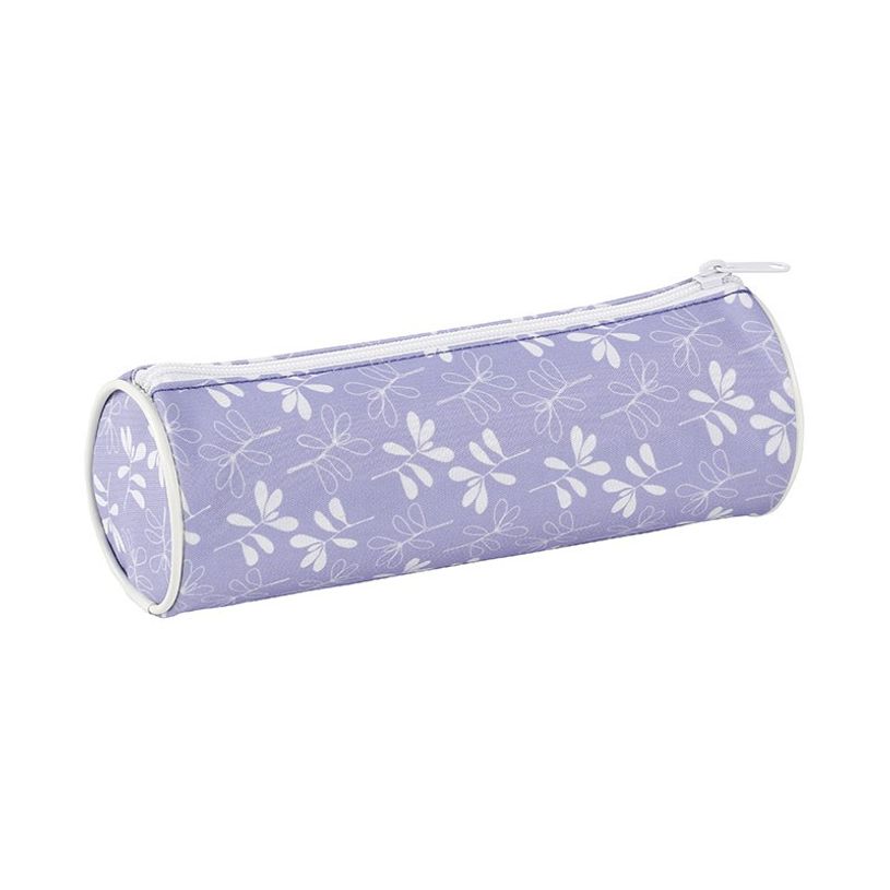 3135250993691-Trousse ronde Garden - 1 compartiment - violet - Viquel-P_405128725_2-1