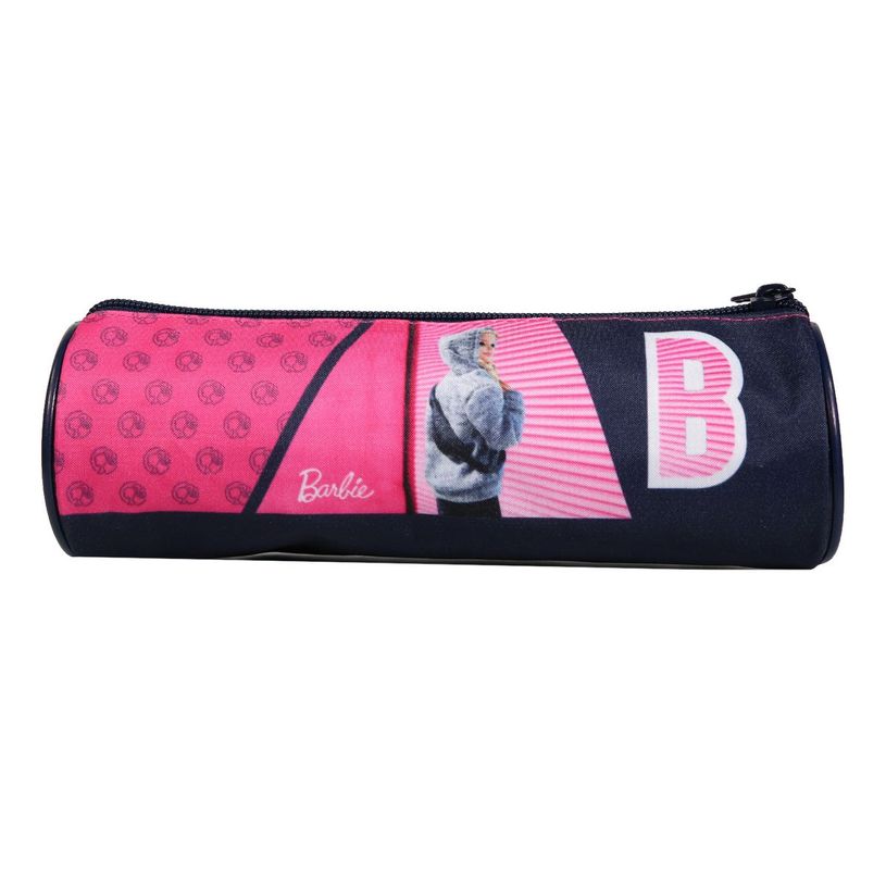 3666311013886-Trousse ronde Barbie - 1 compartiment - rose - Bagtrotter-P_405128823_3-2