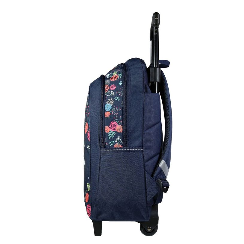 3666311012148-Sac à dos à roulettes Cybel - 2 compartiments - bleu - Bagtrotter-P_405128885_2-1