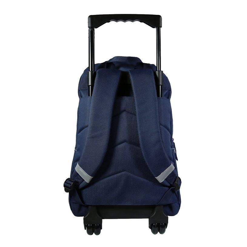 3666311012148-Sac à dos à roulettes Cybel - 2 compartiments - bleu - Bagtrotter-P_405128885_3-2