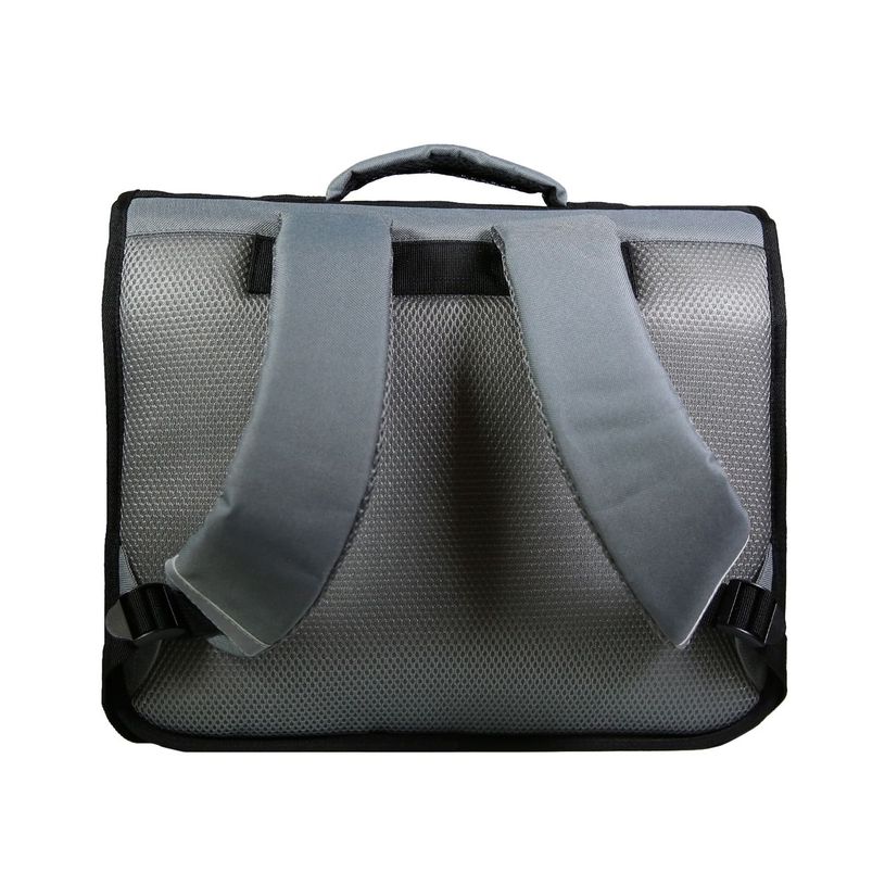 3666311011813-Cartable Harry Potter 38 cm - 2 compartiments - gris - Bagtrotter-P_405128900_3-2