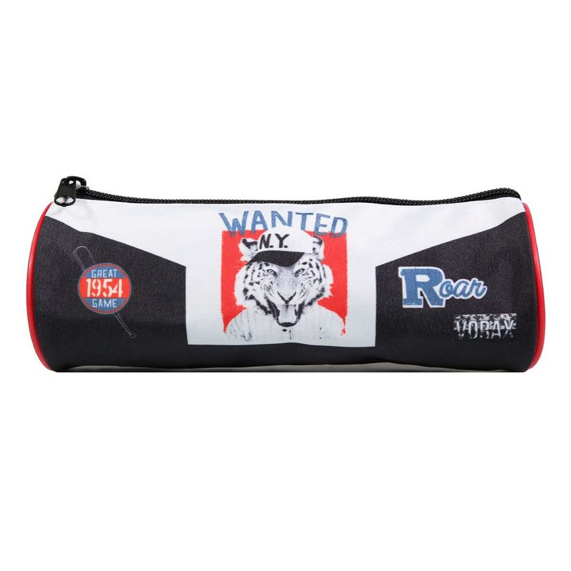 3666311010830-Trousse ronde Vorax Tigre - 1 compartiment - noir - Bagtrotter-P_405128922_1-0