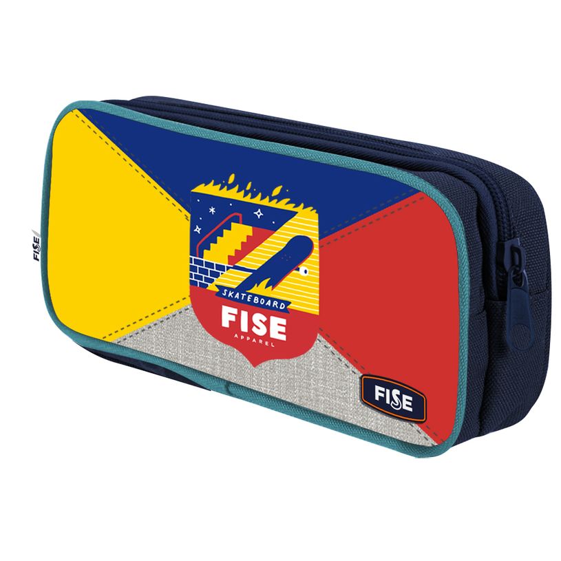 3666311010502-Trousse rectangulaire Fise - 1 compartiment - multicolore - Bagtrotter-P_405128940_1-0