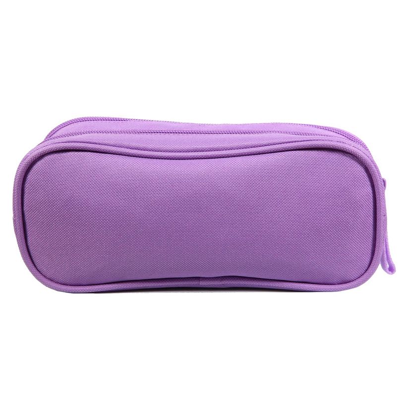 3666311010373-Trousse rectangulaire Phileas Licorne - 2 compartiments - violet - Bagtrotter-P_405128957_3-2