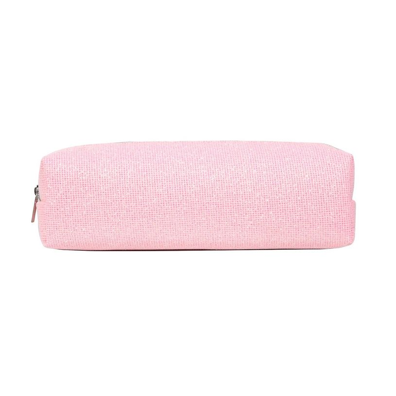 3666311008226-Trousse Paillettes 1 compartiment - rose - Bagtrotter-P_405129020_1-0