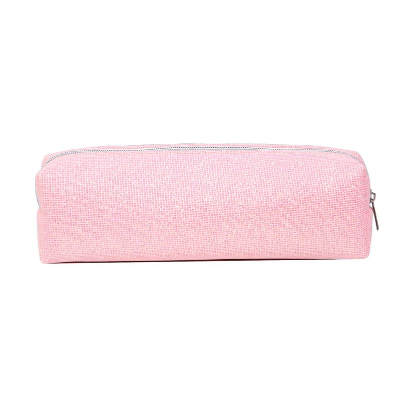 3666311008226-Trousse Paillettes 1 compartiment - rose - Bagtrotter-P_405129020_3-2