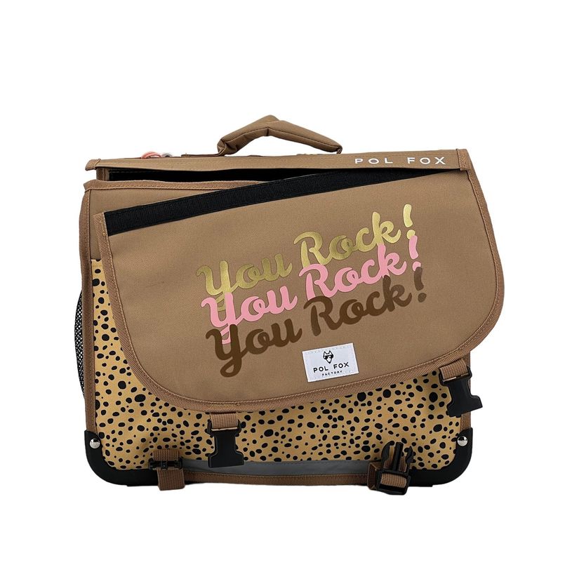3663842007704-Cartable réversible You Rock 41 cm - 2 compartiments - safari - Pol Fox-P_405129100_5-4