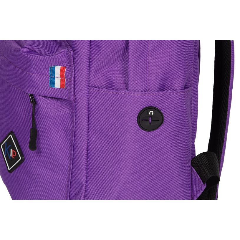 3661507020433-Sac à dos KIP Made in France - 1 compartiment - noir/violet - Kid'Abord-P_405129295_6-5