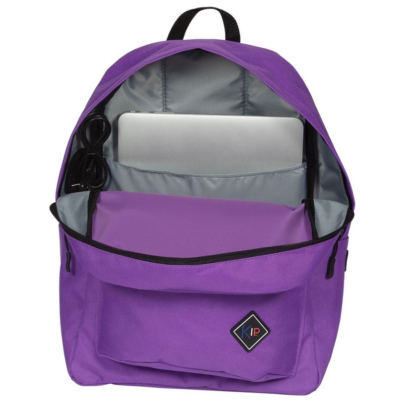 3661507020433-Sac à dos KIP Made in France - 1 compartiment - noir/violet - Kid'Abord-P_405129295_8-7