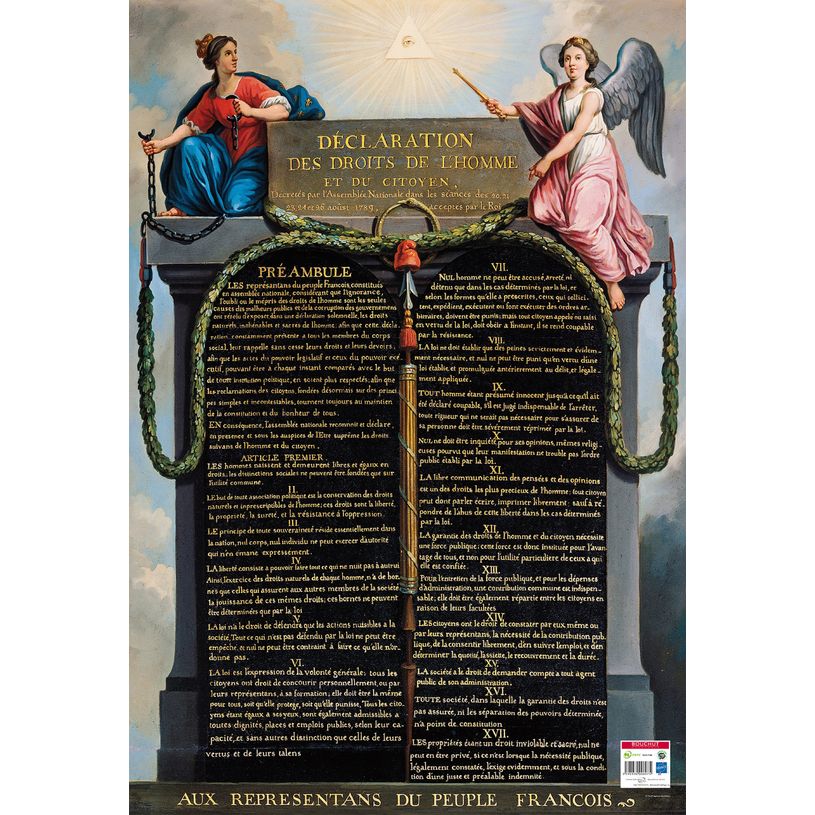 3592930008975-Poster pédagogique BOUCHUT "Droits de l'Homme" 52 x 76 cm-P_405129446_1-0